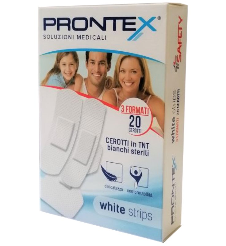 PRONTEX CER WHITE STRIPS 20PZ