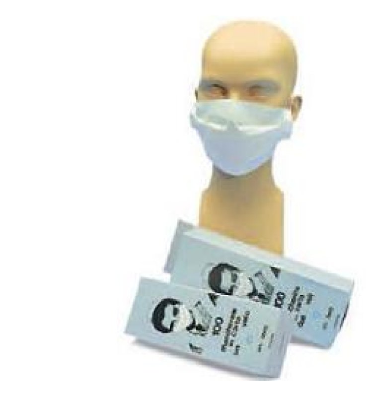 MASCHERA CARTA 2 VELI MONOUSO 100 PEZZI