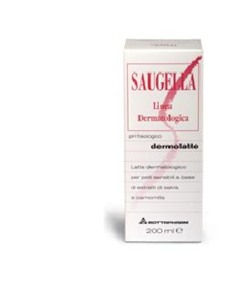 SAUGELLA DERMOLATTE 200 ML