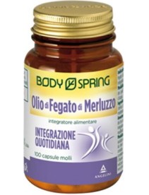 BODY SPRING OLIO MERLUZZO 100 CAPSULE