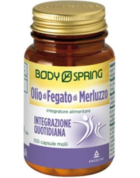 BODY SPRING OLIO MERLUZZO 100 CAPSULE