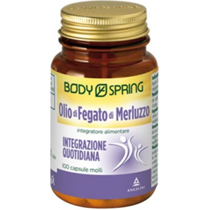 BODY SPRING OLIO MERLUZZO 100 CAPSULE BODY SPRING OLIO MERLUZZO 100 CAPSULE