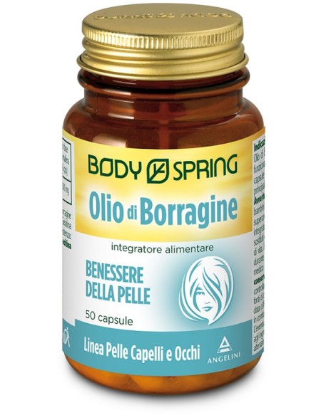 BODY SPRING OLIO DI BORRAGINE 50 CAPSULE MOLLI