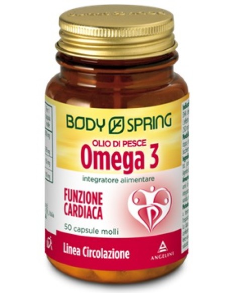 BODY SPRING OLIO DI PESCE OMEGA 3 50 CAPSULE