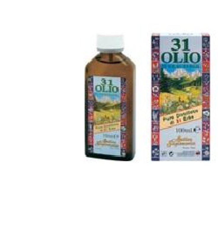OLIO 31 BOTTIGLIA VETRO 100 ML OLIO 31 BOTTIGLIA VETRO 100 ML