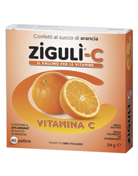 ZIGULI C ARANCIA 40 CONFETTI 24 G