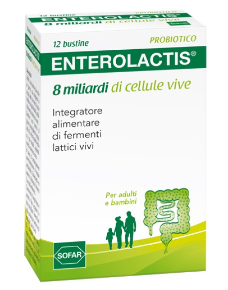 ENTEROLACTIS 12 BUSTINE