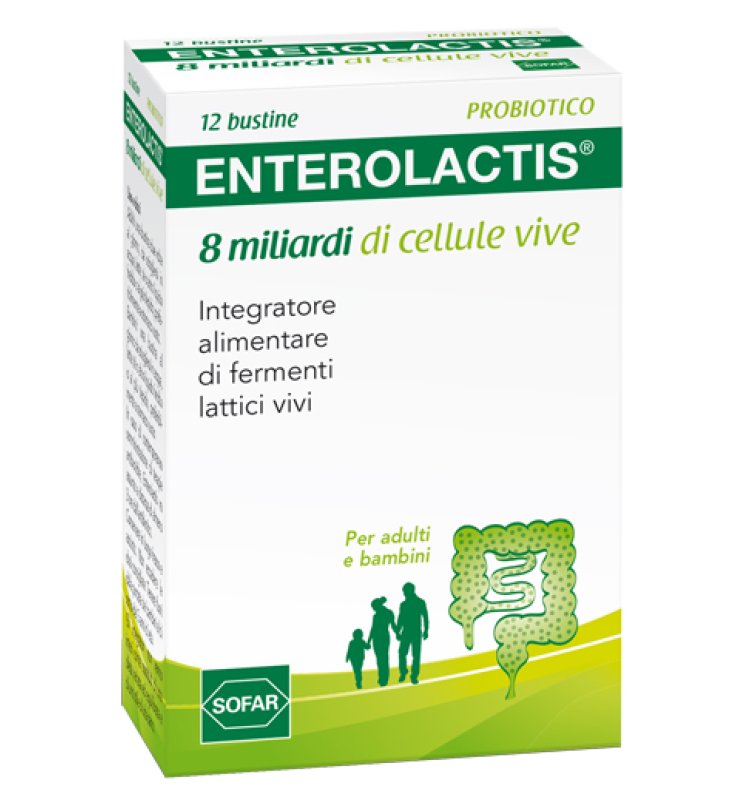 ENTEROLACTIS 12 BUSTINE ENTEROLACTIS 12 BUSTINE