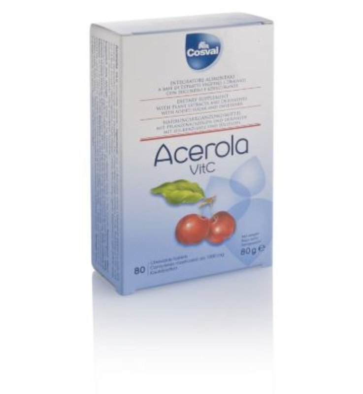 ACEROLA VITAMINA C 80 TAVOLETTE