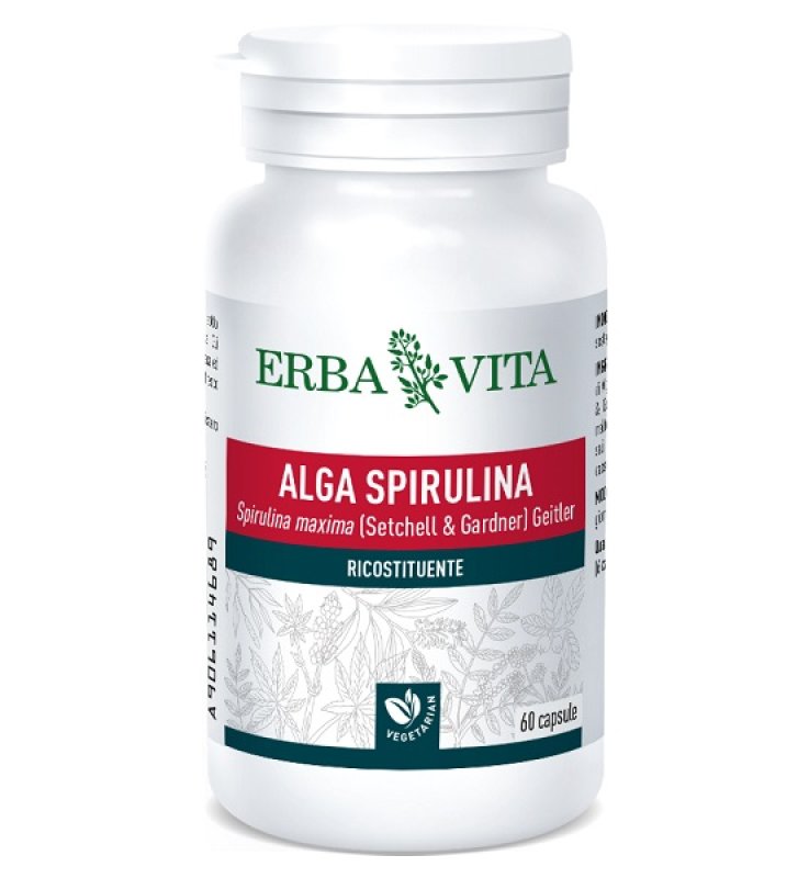ALGA SPIRULINA 60 CAPSULE 450 MG