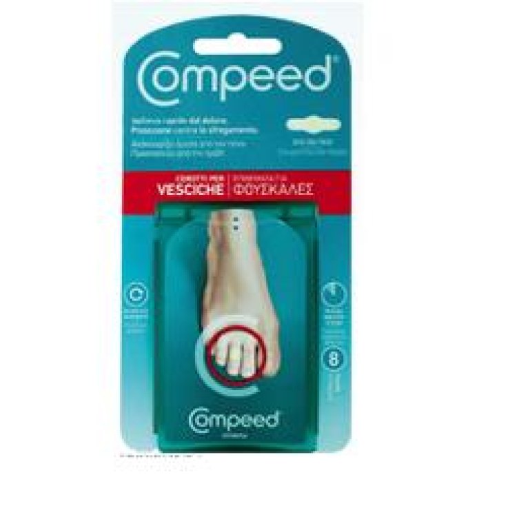 COMPEED VESCICHE DITA PIEDI 8 CEROTTI COMPEED VESCICHE DITA PIEDI 8 CEROTTI