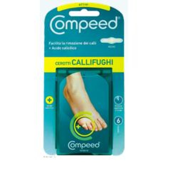 COMPEED CEROTTI CALLIFUGHI + 6 DISCHETTI COMPEED CEROTTI CALLIFUGHI + 6 DISCHETTI