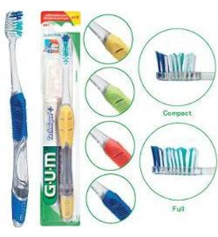 SPAZZOLINO GUM TECHNIQUE 492 SETOLE MEDIE TESTINA REGOLARE SPAZZOLINO GUM TECHNIQUE 492 SETOLE MEDIE TESTINA REGOLARE