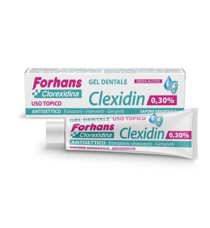 FORHANS CLEXIDIN COLLUTORIO IN GEL ALLA CLOREXIDINA 0,30% 30
