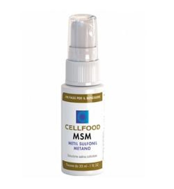 CELLFOOD MSM METIL SULFONIL METANO SOLUZIONE SALINA COLLOIDALE 30 ML