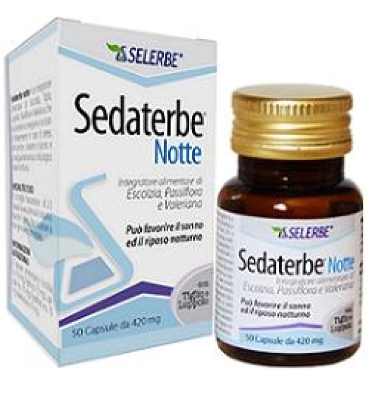 SELERBE SEDATERBE NOTTE 50 Cps SELERBE SEDATERBE NOTTE 50 Cps