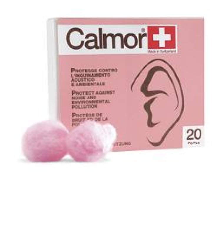 TAPPO AURICOLARE ANTISUONO IN CERA NATURALE CALMOR 12 PEZZICODICE ARTICOLO 22038