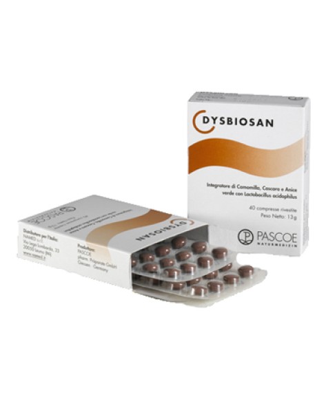 DYSBIOSAN 40 COMPRESSE PASCOE