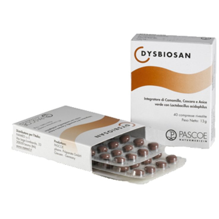 DYSBIOSAN 40 COMPRESSE PASCOE DYSBIOSAN 40 COMPRESSE PASCOE