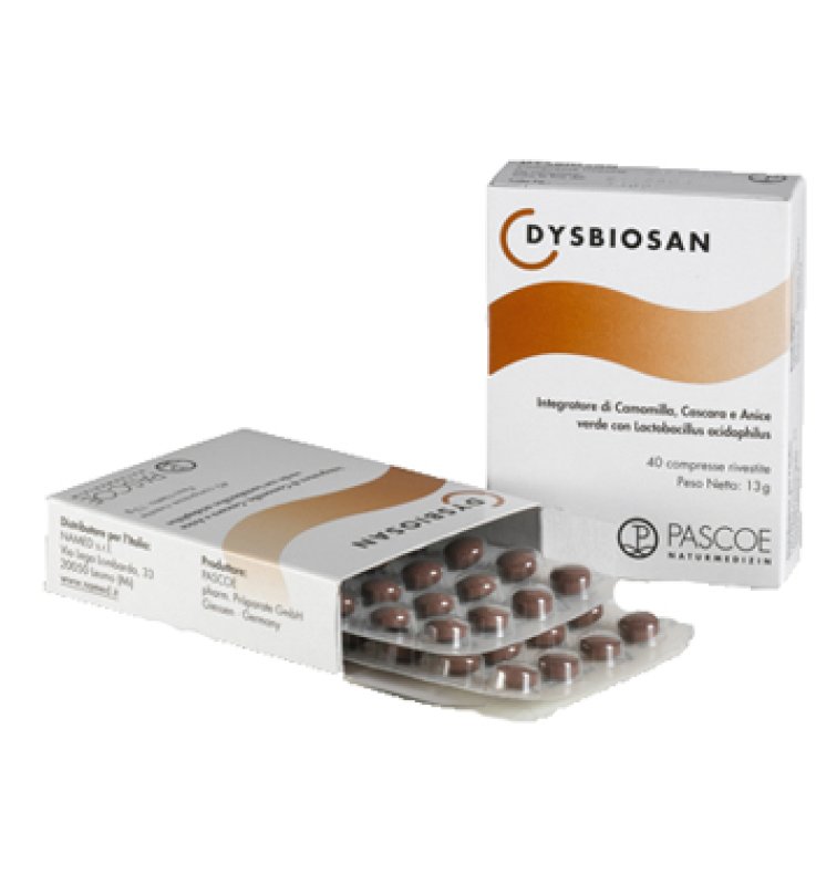 DYSBIOSAN 40 COMPRESSE PASCOE