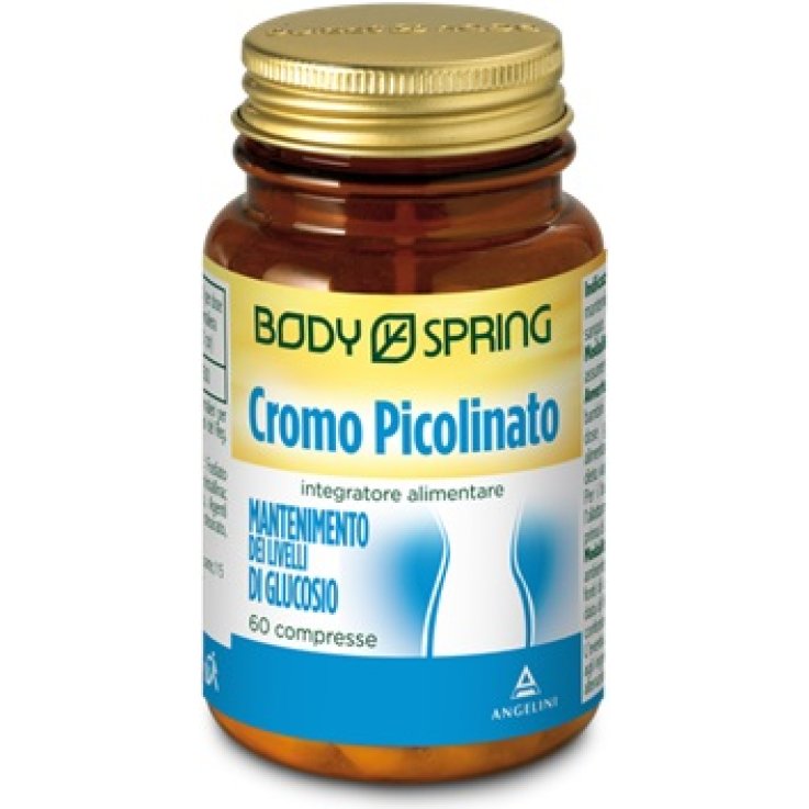 BODY SPRING CROMO PICOLINATO 60 COMPRESSE BODY SPRING CROMO PICOLINATO 60 COMPRESSE
