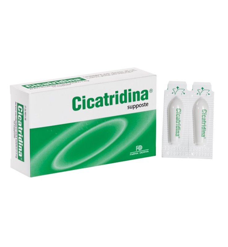 CICATRIDINA SUPPOSTE 10 PEZZI