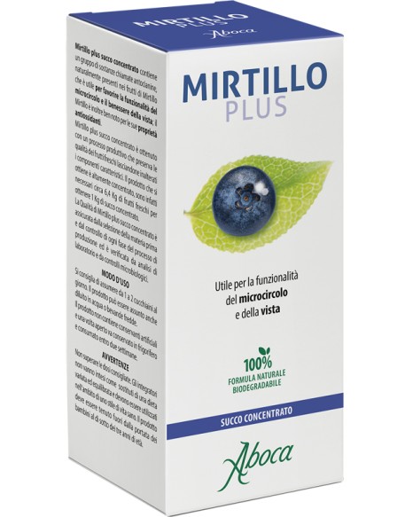 MIRTILLO PLUS SUCCO CONCENTRATO 100 ML