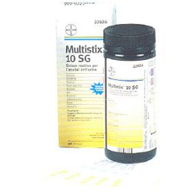 STRISCIA REATTIVA MULTITEST MULTISTIX 10SG 25 PEZZI STRISCIA REATTIVA MULTITEST MULTISTIX 10SG 25 PEZZI