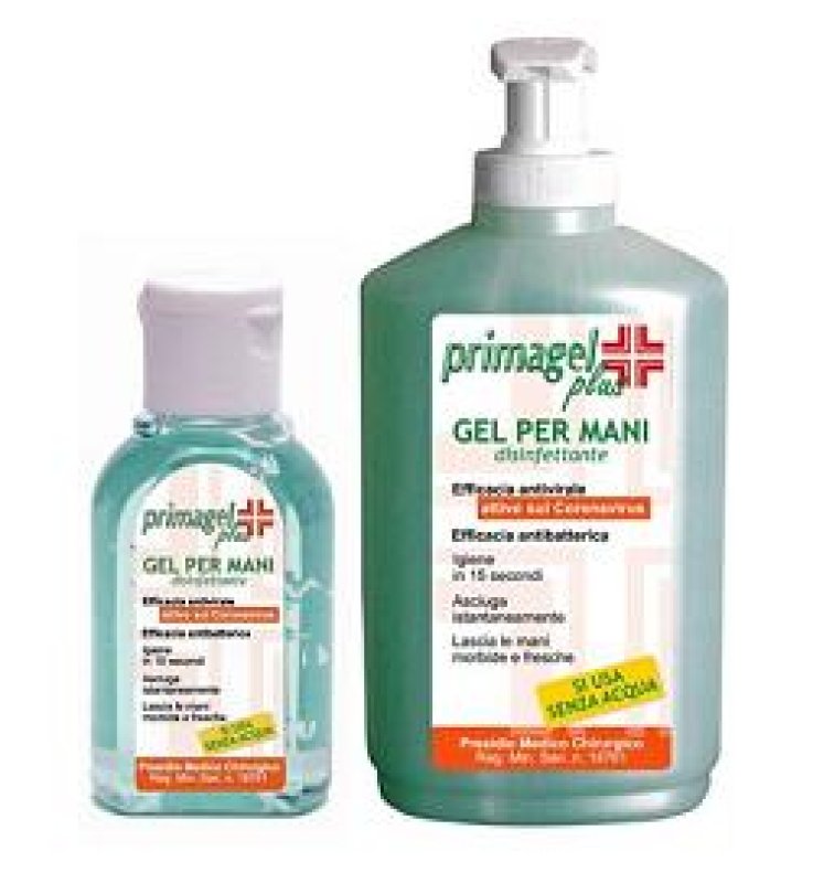 PRIMAGEL PLUS GEL DISINFETTANTE PER MANI E CUTE FLACONE LIBERTY 50 ML