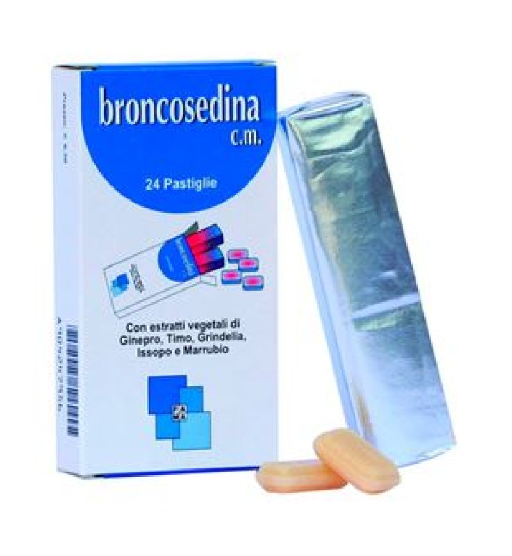 BRONCOSEDINA C.M. 24 PASTIGLIE