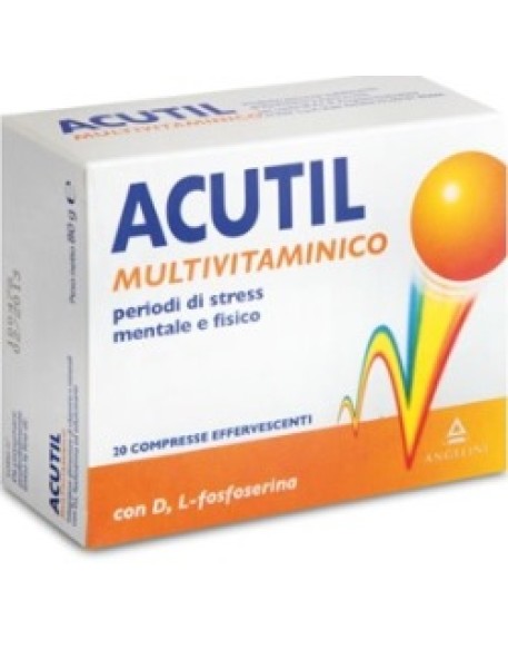 ACUTIL MULTIVITAMINICO 20 COMPRESSE EFFERVESCENTE