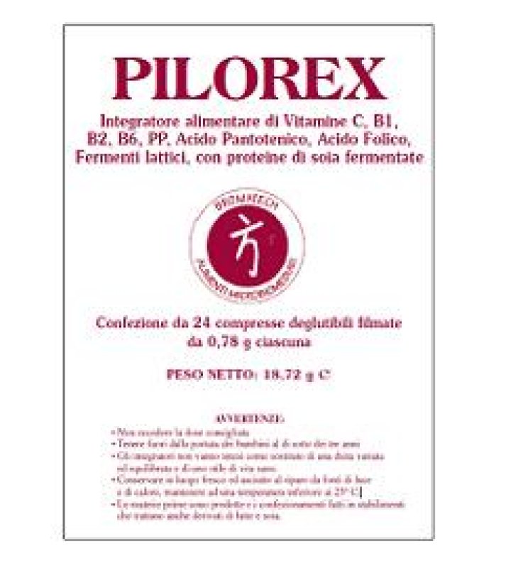 PILOREX 24 COMPRESSE