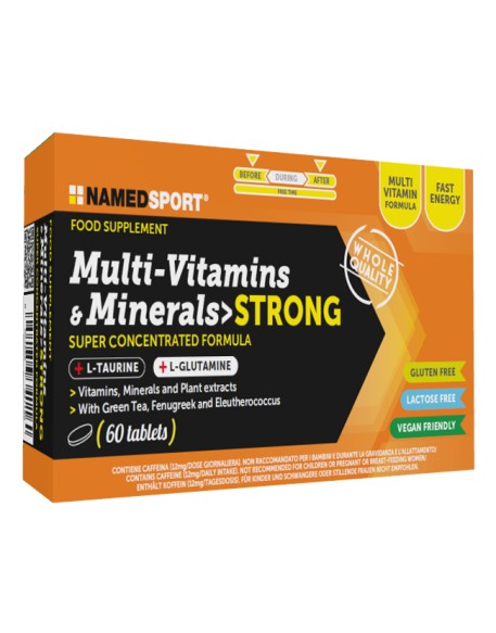 MULTI-VITAMINS&MINERALS STRONG 60 COMPRESSE