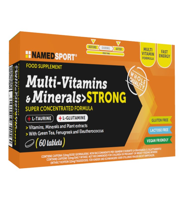 MULTI-VITAMINS&MINERALS STRONG 60 COMPRESSE