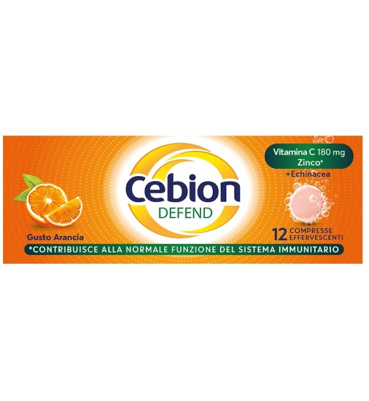 CEBION DEFEND 12 COMPRESSE EFFERVESCENTI