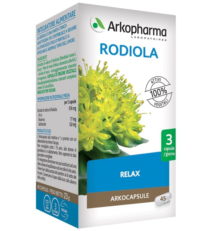 ARKO CAPSULE RODIOLA 45 CAPSULE