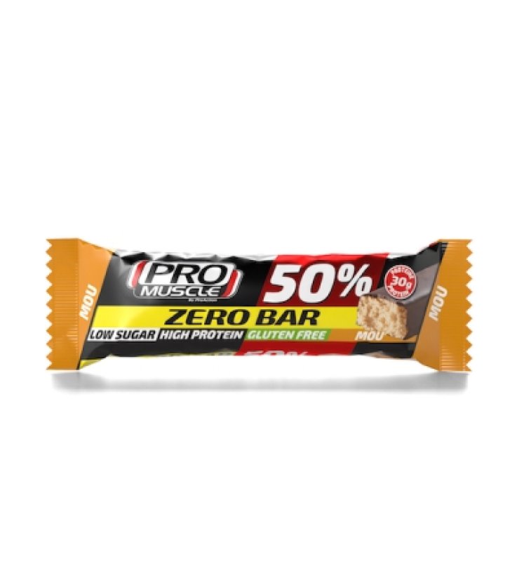 PROMUSCLE ZERO BAR 50% BARRETTA IPERPROTEICA AL MOU 60 G