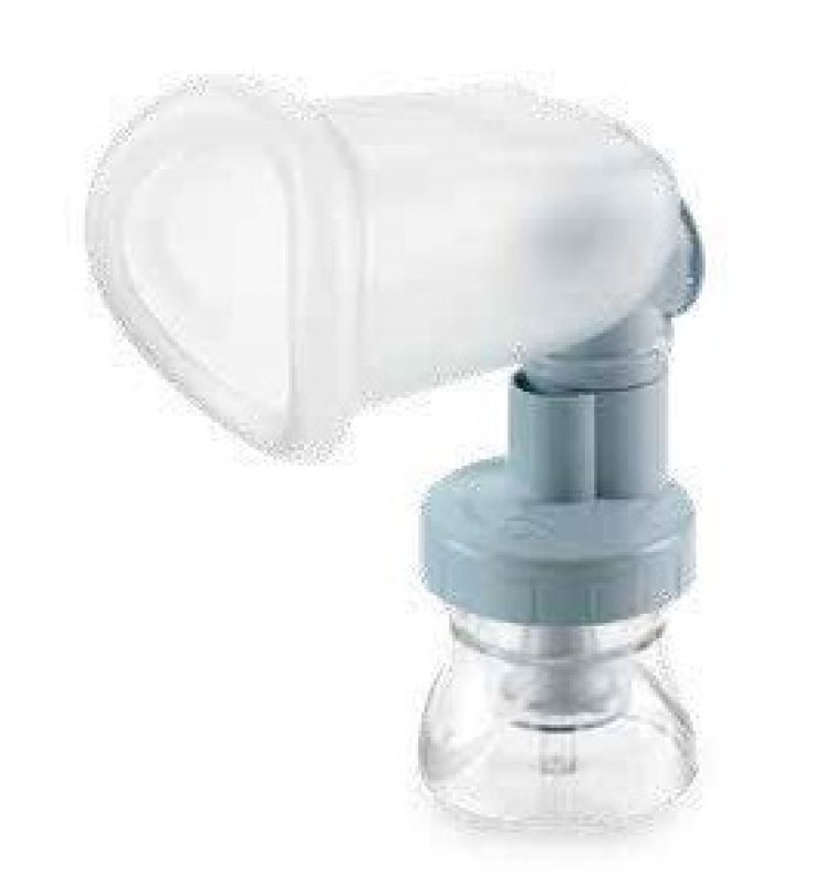 SISTEMA MODULARE NEBULA SPACER PER L'APPARATO BRONCO POLMONARE CON MASCHERA BUCCALE E AMPOLLA SISTEMA MODULARE NEBULA SPACER PER L'APPARATO BRONCO POLMONARE CON MASCHERA BUCCALE E AMPOLLA