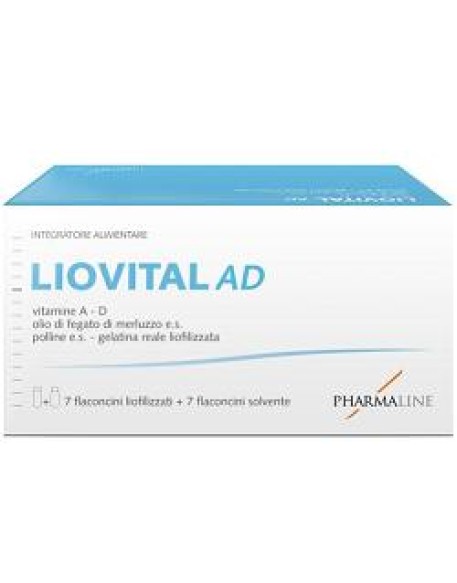 LIOVITAL ADULTI 7 FLACONCINI LIOFILIZZATO + 7 FLACONCINI SOLVENTE