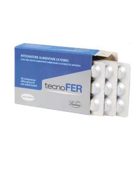 TECNOFER 30 COMPRESSE EFFERVESCENTI 14MG 31,5 G