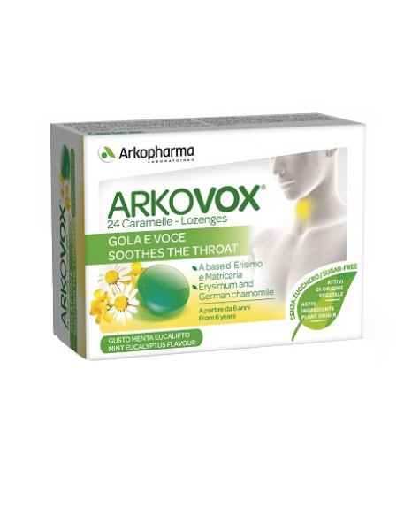 ARKOVOX MENTA/EUCALIPTO 24 CARAMELLE