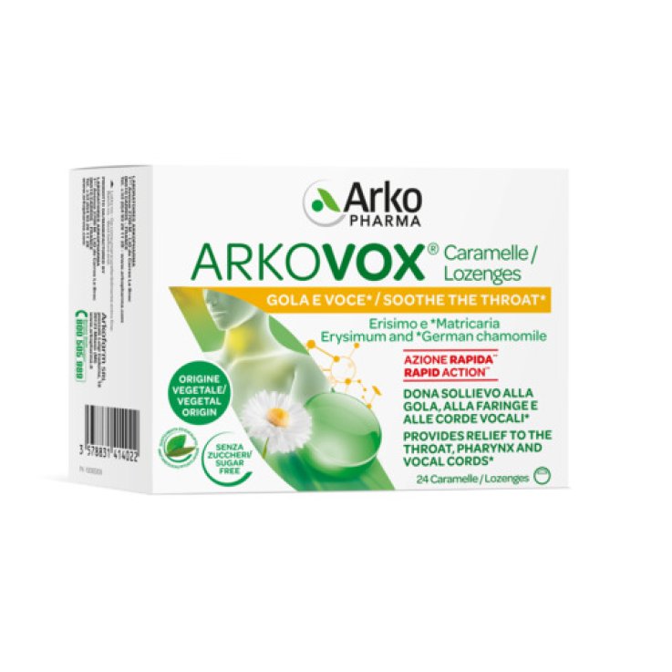 ARKOVOX MENTA/EUCALIPTO 24 CARAMELLE ARKOVOX MENTA/EUCALIPTO 24 CARAMELLE