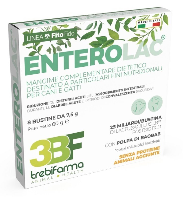 ENTEROLAC Mangime 8 Buste 7,5g