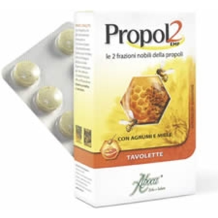 PROPOL2 EMF AGRUMI MIELE 30 TAVOLETTE PER ADULTI PROPOL2 EMF AGRUMI MIELE 30 TAVOLETTE PER ADULTI