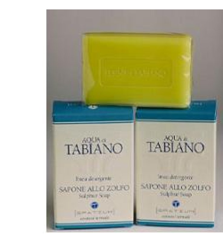 AQUA TABIANO Sapone Zolfo 100g