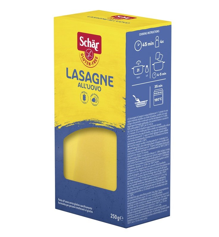 SCHAR-PASTA LASAGNE UOVO 250G