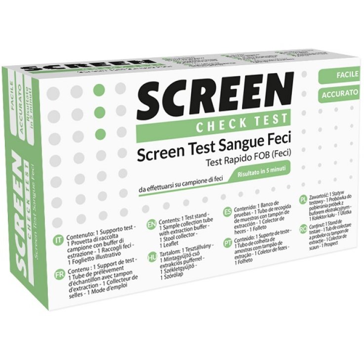SCREEN TEST SANGUE FECI 1PZ SCREEN TEST SANGUE FECI 1PZ