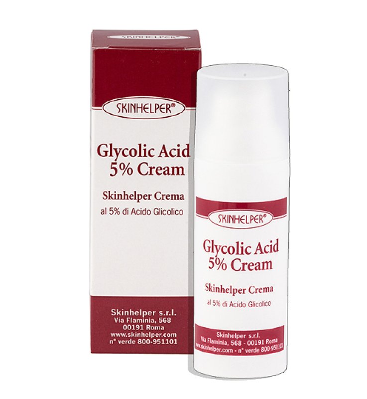 SKINHELPER CREMA 5% ACIDO GLICOLICO 50 ML
