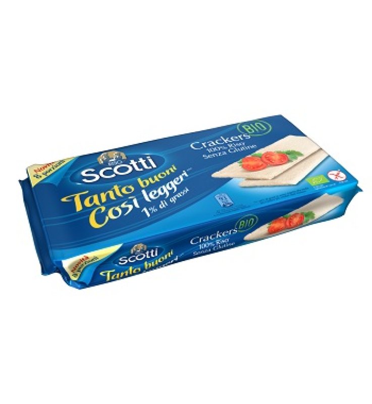SCOTTI Crackers Riso 200g SCOTTI Crackers Riso 200g
