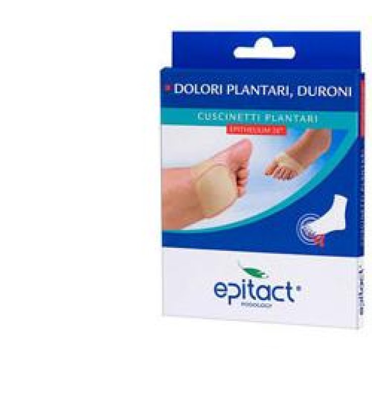 CUSCINETTO PLANTARE PER DOLORI PLANTARI E DURONI IN GEL DI SILICONE EPITHELIUM 26 EPITACT TAGLIA LARGE
